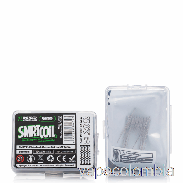 Kit De Vapeo Completo Wotofo Smrt Conjunto De Algodón [conjunto De Algodón] Nexmesh Turbo